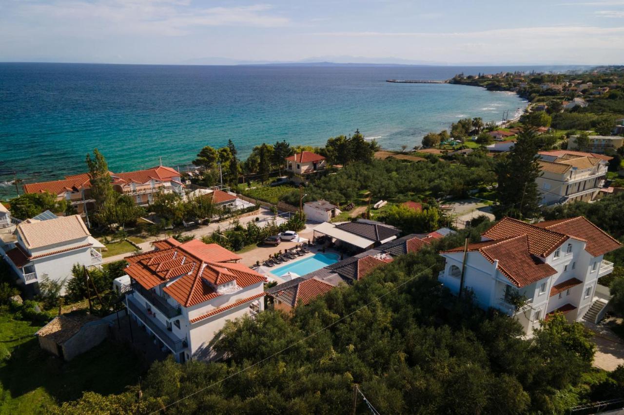 Villa Corali Apartments Sea Breath & Pool Ammoudi Dış mekan fotoğraf