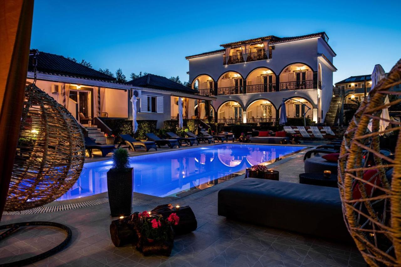 Villa Corali Apartments Sea Breath & Pool Ammoudi Dış mekan fotoğraf
