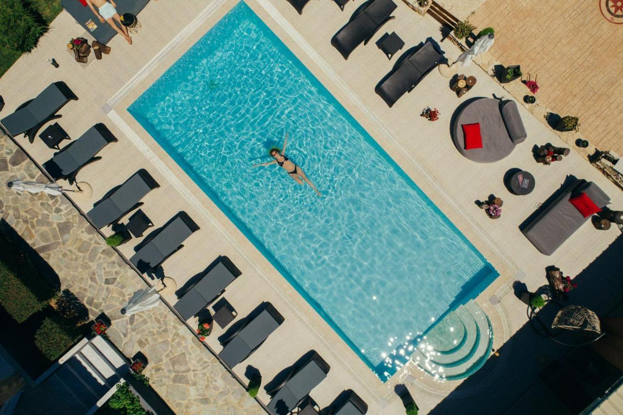 Villa Corali Apartments Sea Breath & Pool Ammoudi Dış mekan fotoğraf