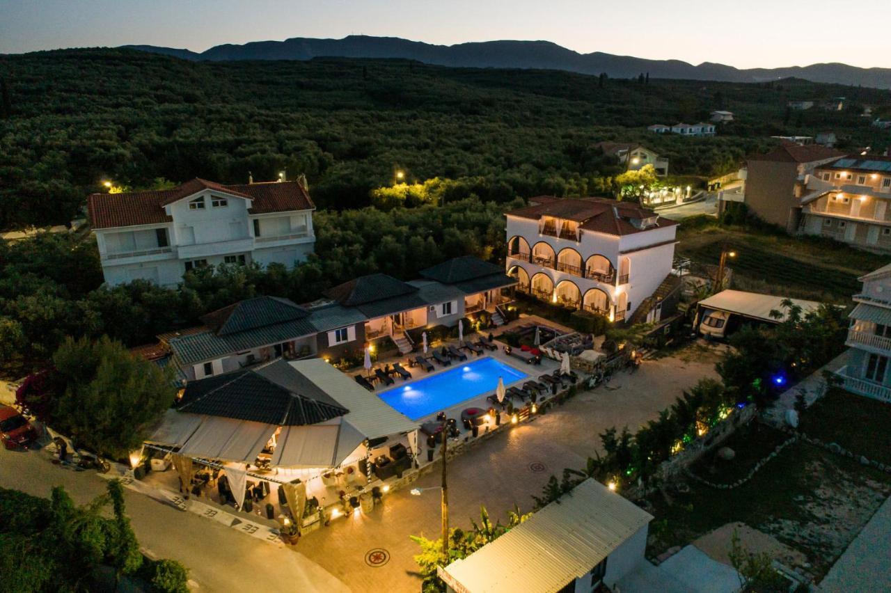 Villa Corali Apartments Sea Breath & Pool Ammoudi Dış mekan fotoğraf