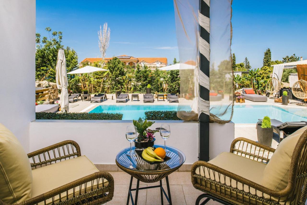 Villa Corali Apartments Sea Breath & Pool Ammoudi Dış mekan fotoğraf