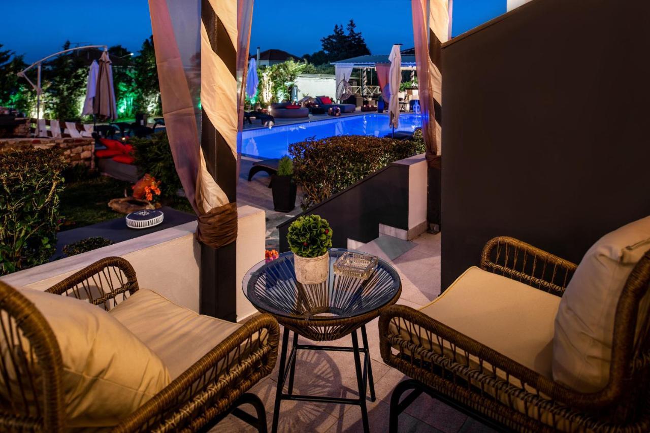 Villa Corali Apartments Sea Breath & Pool Ammoudi Dış mekan fotoğraf