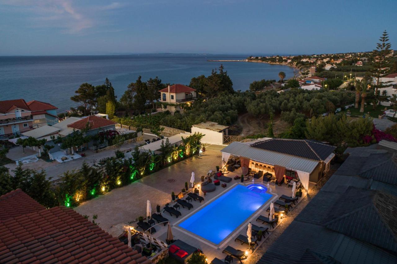 Villa Corali Apartments Sea Breath & Pool Ammoudi Dış mekan fotoğraf