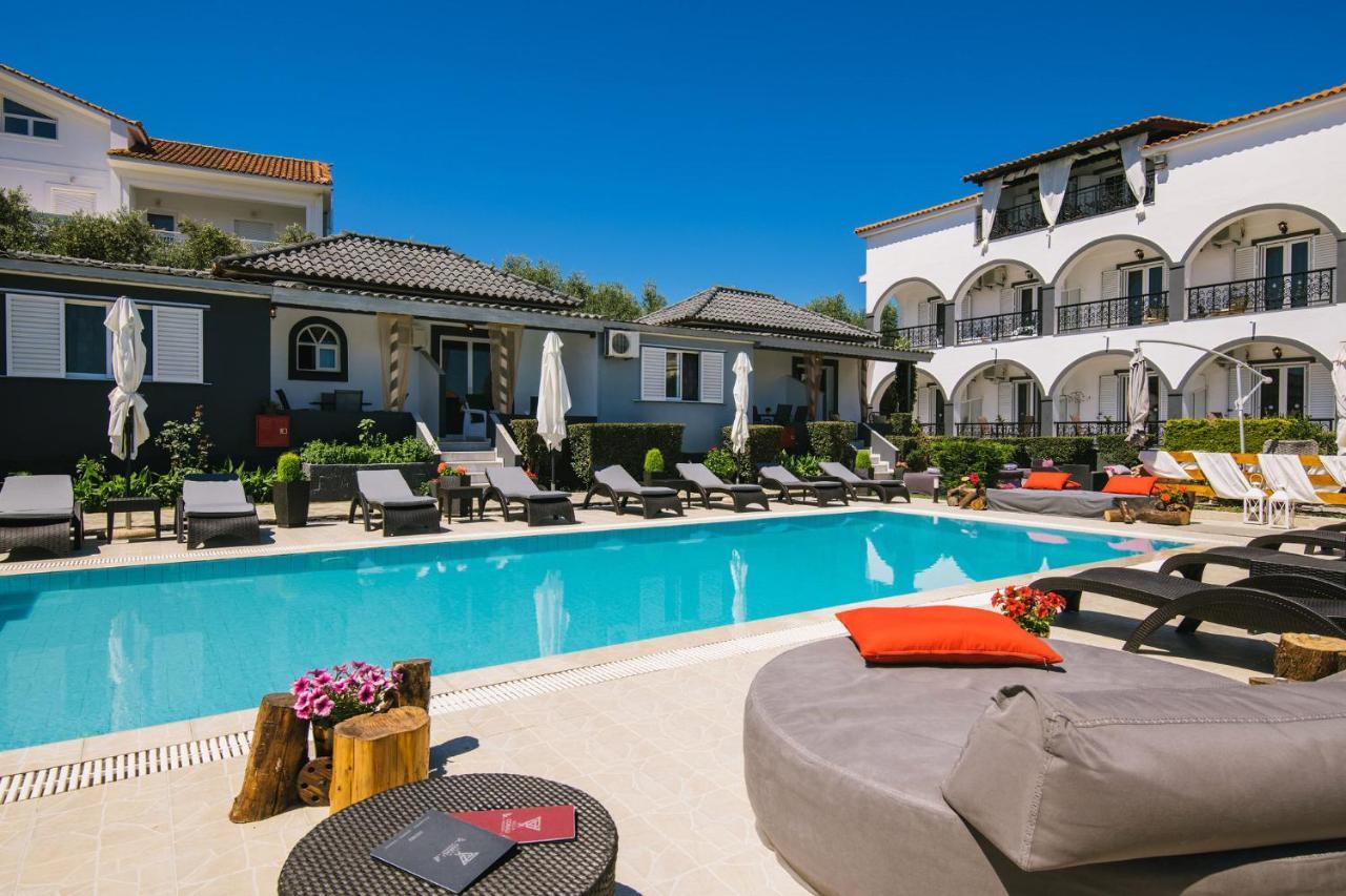 Villa Corali Apartments Sea Breath & Pool Ammoudi Dış mekan fotoğraf