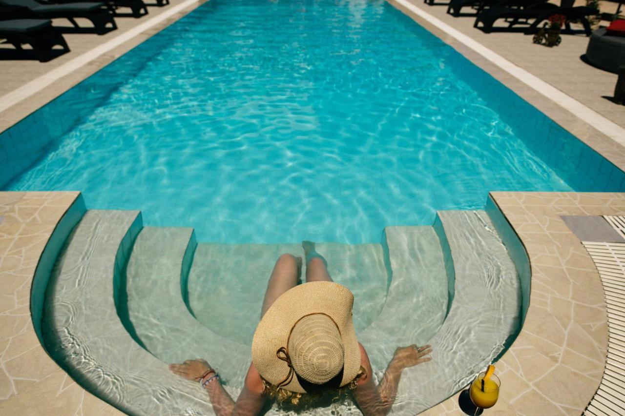 Villa Corali Apartments Sea Breath & Pool Ammoudi Dış mekan fotoğraf
