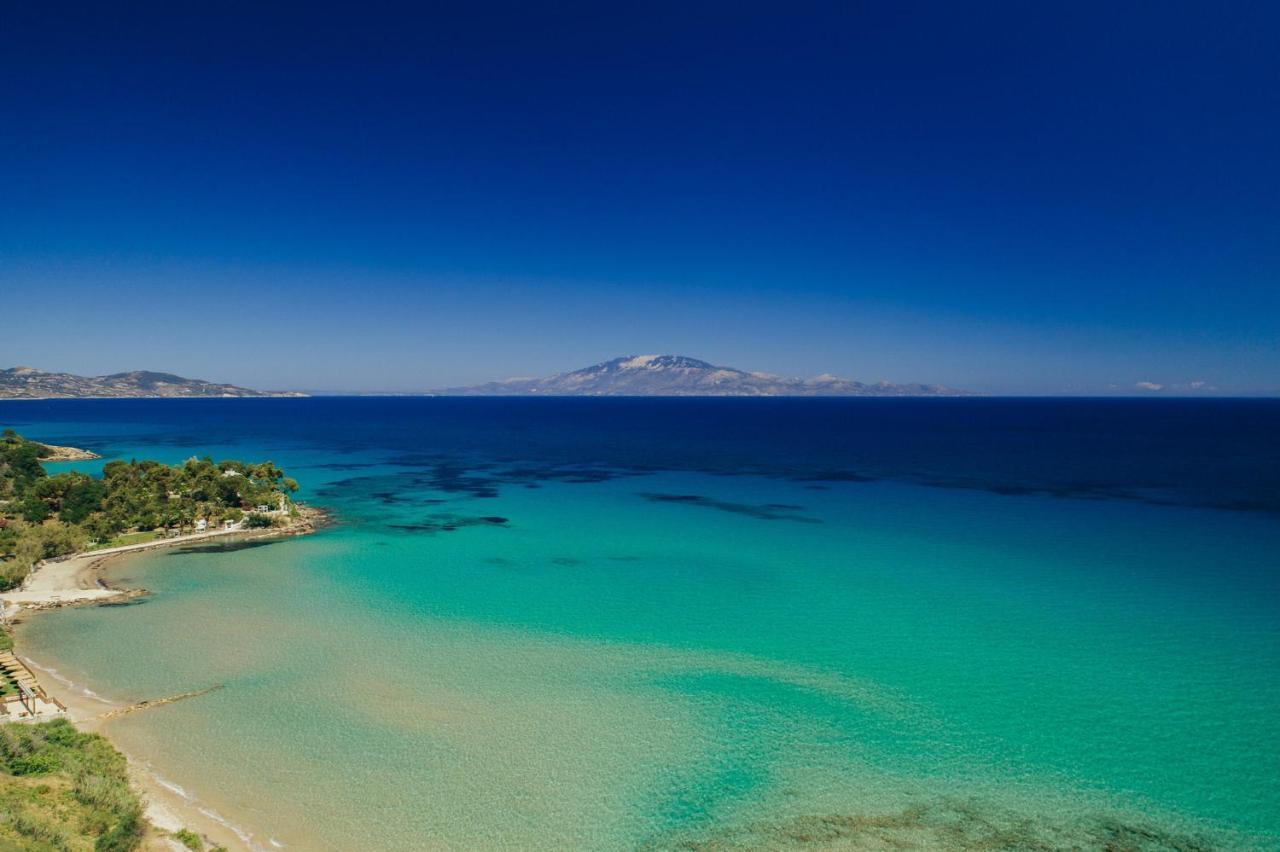 Villa Corali Apartments Sea Breath & Pool Ammoudi Dış mekan fotoğraf