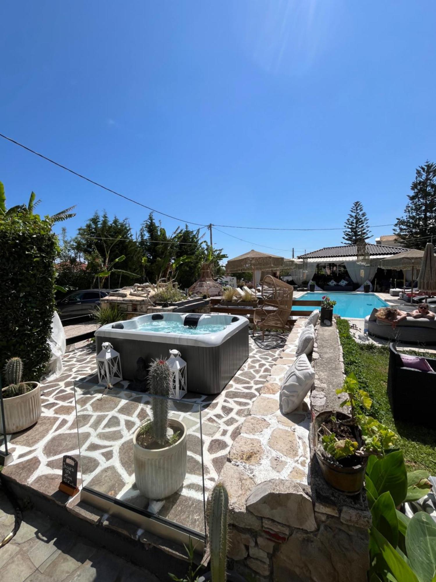 Villa Corali Apartments Sea Breath & Pool Ammoudi Dış mekan fotoğraf