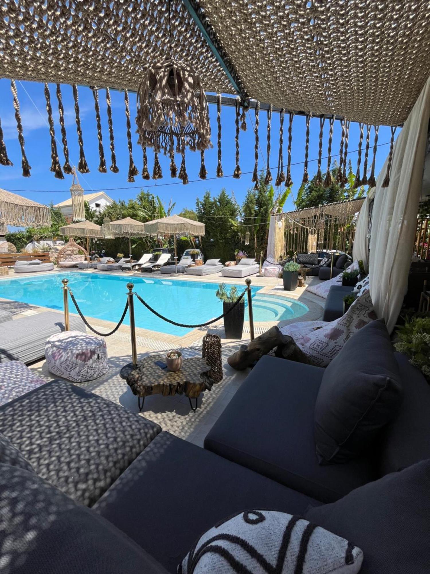 Villa Corali Apartments Sea Breath & Pool Ammoudi Dış mekan fotoğraf